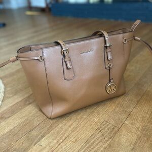 Michael Kors Brown Leather Tote